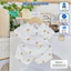 Set 3/5 Bộ Cộc Tay Cài Vai Trắng Thun Lạnh in hoạ tiết cho bé trai gái size 4-14 kg MD-CV08 Đậu Đậu Store