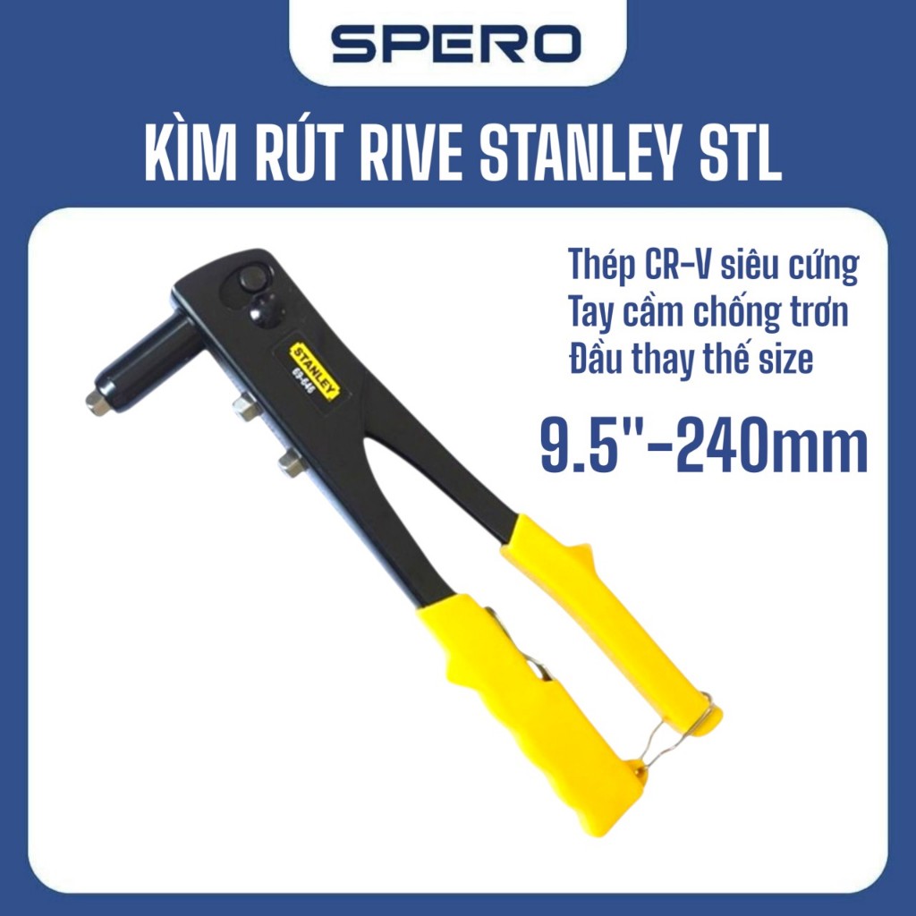 Kìm Rút Đinh Tán Rive STANLEY Công NGhệ USA Chất Liệu Hợp Kim Thép Siêu ...