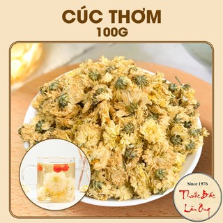 Cúc thơm rời khô 100g, bông cúc thơm, nguyên liệu nấu nước sâm, pha trà hoa, thanh nhiệt, giải khát