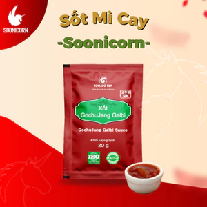 Sốt Mì Cay Hàn Quốc Gói 20g – Gia Vị Nấu Mì Cay Cấp Độ Chuẩn Vị Quán – Sốt Ăn Liền – Soonicorn