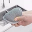 Miếng Chà Xoong 2 Mặt Vải Lưới Đa Năng,Dụng Cụ Bọt Biển Vệ Sinh Nhà Bếp Tiện Lợi - MIẾNG RỬA CHÉN TRÒN 2IN1 SI