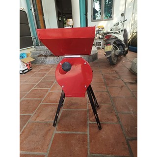 Bộ máy nghiền ngô mịn ngô ,gạo ,sắn khô ,máy nghiền vỡ 3-4 mảnh trong gia đình kèm có mô tơ  mini tiện lợi bh 6 tháng