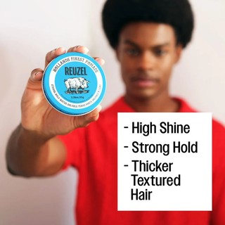 [ Full Size ] Sáp Vuốt Tóc Nam Reuzel Blue Pomade