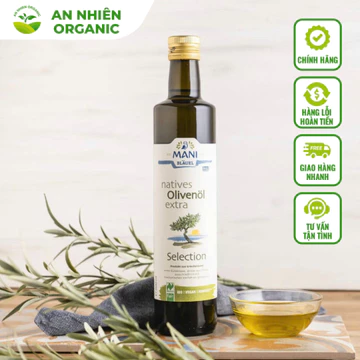 Dầu Olive Hữu Cơ Nguyên Chất Cao Cấp Mani,BioBees,Aztec Organic Dầu Olive Ép Lạnh