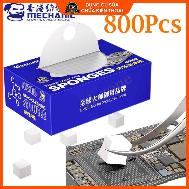 Bông xốp vệ sinh bảng mạch điện thoại MECHANIC NC800 (800 miếng)