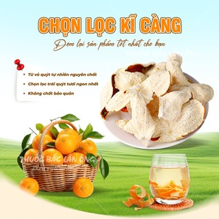Trần bì khô nguyên vỏ 100g, vỏ quýt, thơm, sạch, vỏ mỏng, hỗ trợ giảm ho, bổ phế, tiêu đờm - Lãn Ông