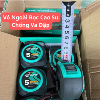 Thước Cuộn Đo GUXIN Đủ Size 3m 5m 7.5m 10m – Bản 1 Mặt Thường & 2 Mặt Phong Thủy