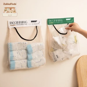Túi Lưới Đựng Rau Củ Qủa - Túi Đựng Đồ Đa Năng, Tất Vớ, Đồ Lót Dán Tường, Cạnh Tủ