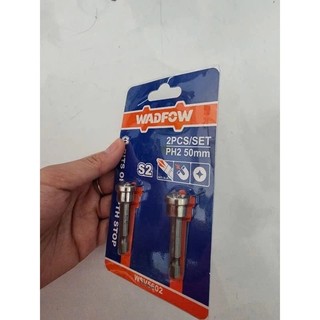 ĐỒ NGHỀ WADFOW BỘ 2 MŨI VÍT BAKE NỐI DÀI PH2x50MM WSV5602 / PH2x25MM WSV5601