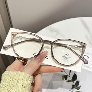 Kính Giả Cận Nữ Mặt ALOLA Kính Mắt Mèo Cao Cấp Chông Tia UV Ánh Sáng Xanh Đổi Màu Khi Ra Nắng