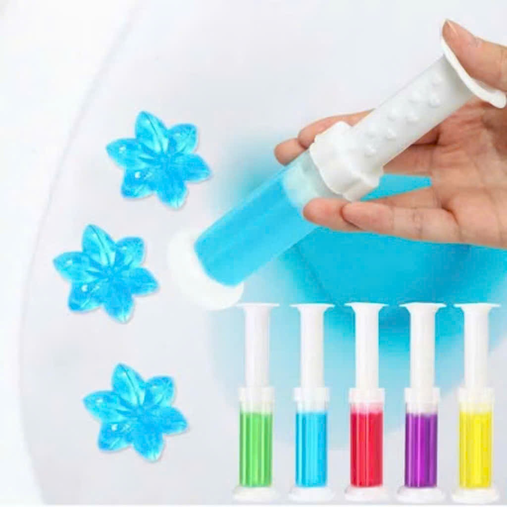 Cây Gel Thơm Khử Mùi Bồn Cầu Kháng Khuẩn,Gel Khử Trùng Nhà Vệ Sinh An Toàn - GEL TẨY RỬA BỒN CẦU HƯƠNG HOA DỊU NHẸ