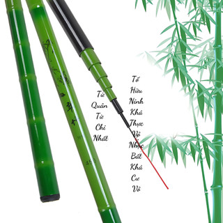 [KM] Combo Cần Câu Tay Trúc Xanh 3H Câu Sông Hồ,Suối.. BCC07 [SF3]