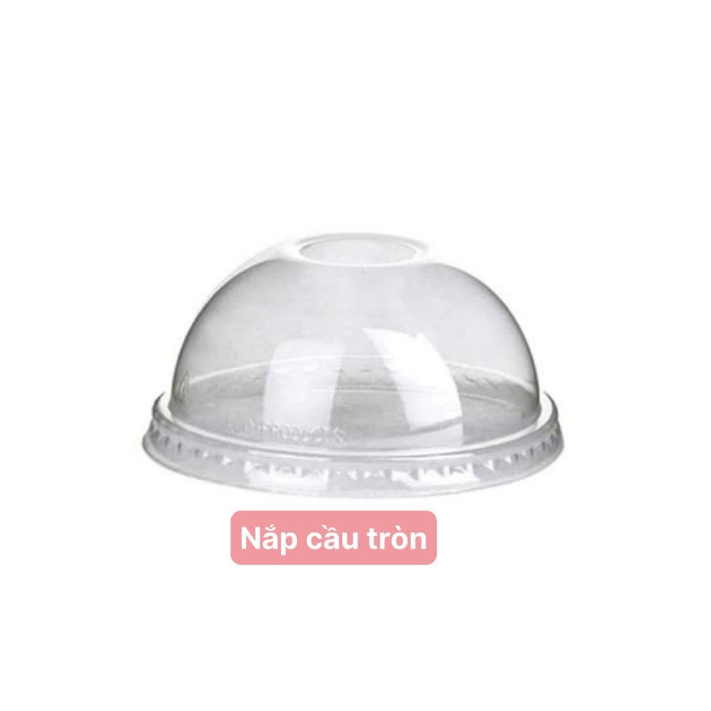 Lốc 50 cốc nhựa ly trà sữa 360ml 500ml 700ml dùng 1 lần trong suốt chịu nhiệt nóng lạnh đựng trà sữa,...
