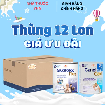[ Siêu ưu Đãi Dạng Thùng ] Sữa Canxi và Sữa Tiểu Đường cho người lớn tuổi bổ sung canxi và kiểm xoát đường huyết