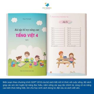 Sách - Tham khảo lớp 4 - Combo 250 Bài Toán Chọn Lọc Và Bài Tập Bổ Trợ Nâng Cao Toán - Tiếng Việt - Tiếng Anh Lớp 4