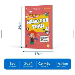 Sách - Tham khảo lớp 4 - Combo Bài tập bổ trợ nâng cao Toán lớp 4 - Theo Chương Trình Mới Nhất