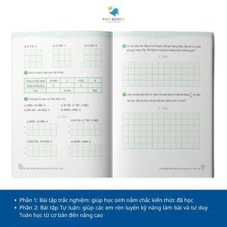 Sách - Tham khảo lớp 4 - Combo 250 Bài Toán Chọn Lọc Và Bài Tập Bổ Trợ Nâng Cao Toán - Tiếng Việt - Tiếng Anh Lớp 4