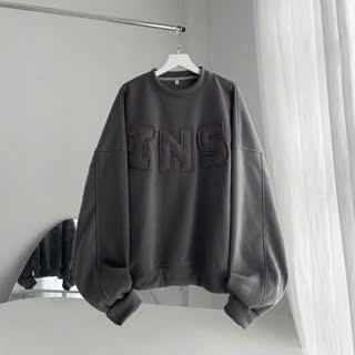 Áo Khoác Hello Kitty nữ local brand Trắng form rộng mùa đông áo dài tay sweater chữ nỗi INS SSL