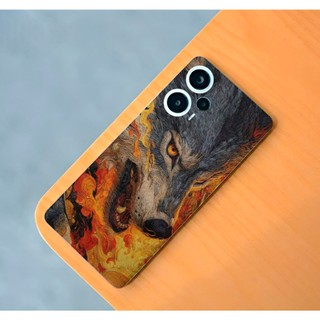 Miếng dán Skin Mặt lưng Sau full viền Sói MS02 Dành Cho 16 pro max 15 pro max 14 pro max 13 pro max 12 pro max