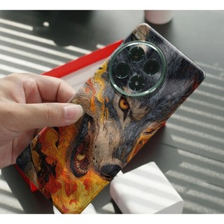 Miếng dán Skin Mặt lưng Sau full viền Sói MS02 Dành Cho 16 pro max 15 pro max 14 pro max 13 pro max 12 pro max