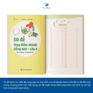Sách - Tham khảo lớp 4 - Combo 50 Đề Tăng Điểm Nhanh Toán - Tiếng Việt - Tiếng Anh Lớp 4 - Chương Trình Mới Nhất