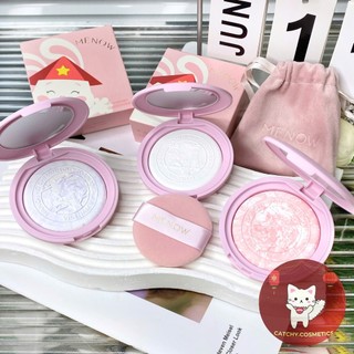 [MENOW] Phấn Phủ Menow Dạng Nén Thủy Tinh Vỏ Hồng, Bản Việt Nam Đặc Biệt, Mỏng Nhẹ Tự Nhiên 7g