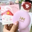Phấn Phủ Menow Dạng Nén Thủy Tinh Vỏ Hồng, Bản Việt Nam Đặc Biệt, Mỏng Nhẹ Tự Nhiên 7g