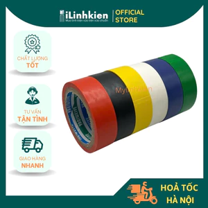 Băng dính cách điện nhiều màu chất lượng tốt.