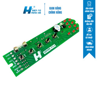 Bo Mạch Quạt Cây Vinawind QD400X-MS, Mạch Quạt Thay Thế Chuẩn Loại Tốt, Bảo Hành 12 Tháng