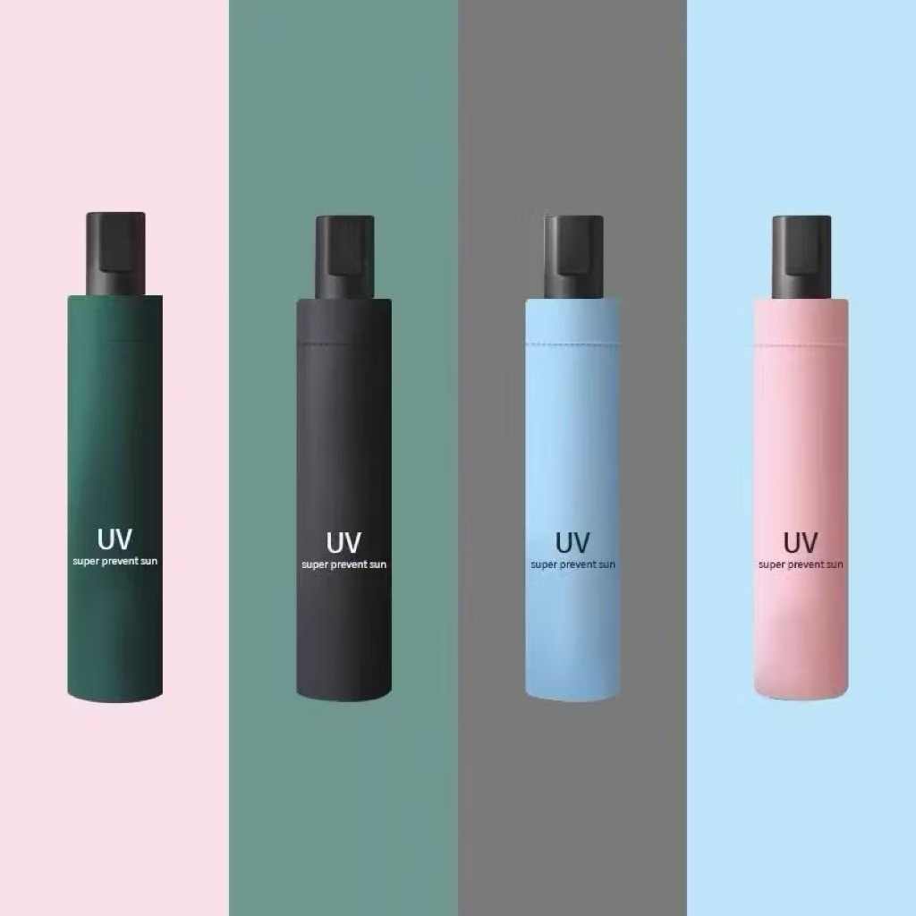 Ô che nắng chống tia UV, dù che mưa che nắng cầm tay gấp gọn, kiểu dáng, màu sắc bắt mắt