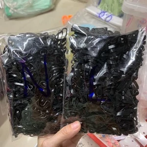 thun đen buộc tóc cô dâu siêu dai