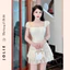 Đầm Tiểu Thư Dáng Ôm Xòe Phối Bèo Tầng Sang Chảnh