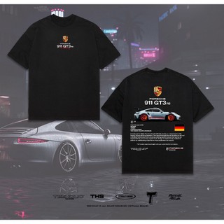 Áo Thun Nam Nữ TEEHOLIC Cotton Cao Cấp Xe Hơi Porsche 911 Gt3 - THSI110