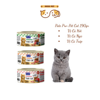 Pate Mèo Pro-Pet Dinh Dưỡng Thơm Ngon Mềm Mượt Cá Hồi Cá Ngừ Cá Tráp