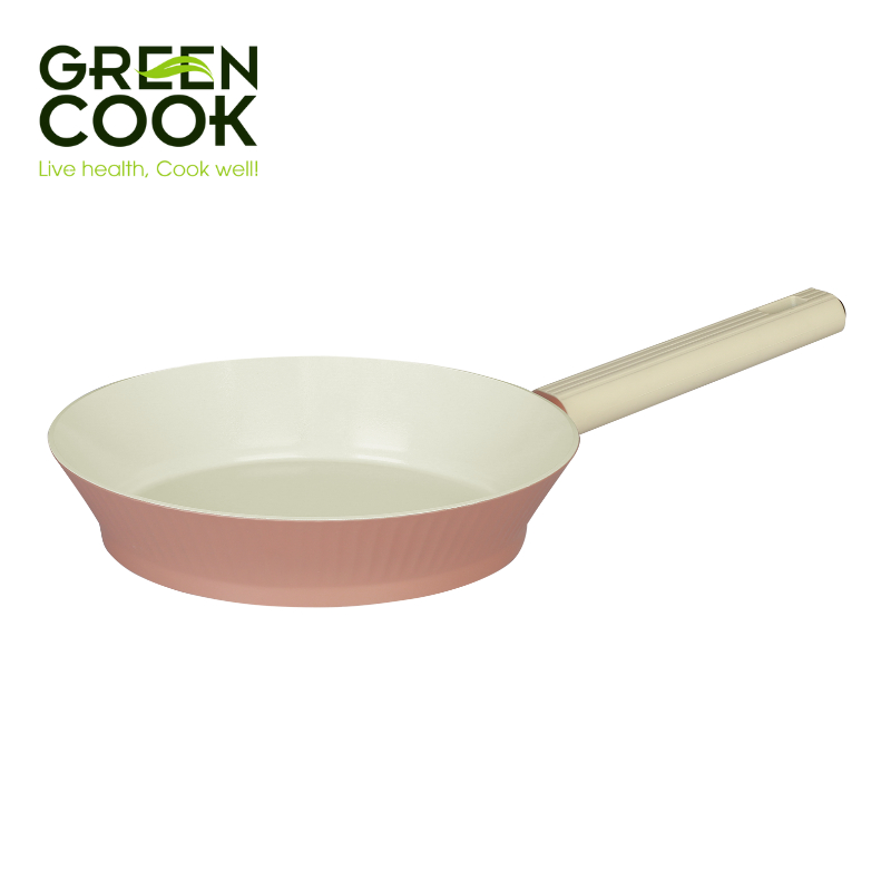 Chảo nhôm chống dính đáy từ 24 cm Green Cook GCP253-24IH - Sử dụng được tất các loại bếp | BigBuy360 - bigbuy360.vn