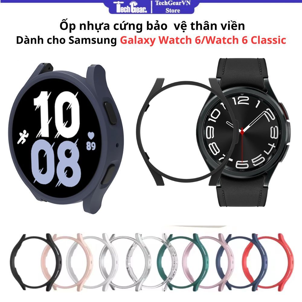 Ốp bảo vệ thân viền Samsung Galaxy Watch 6,Watch Classic