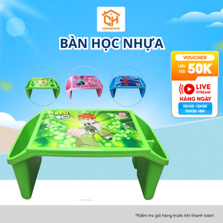 Bàn học nhựa Việt Nhật cho bé, Bàn học sinh có ngăn để bút viết. Bền đẹp, chắc chắn, tiện dụng 1829