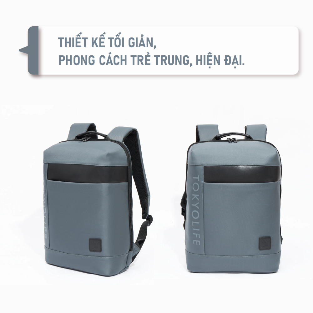 Ba Lô Chống Thấm Nước Êm Vai Chống Sốc 40001938 (29x13x41cm) 15.6 Inch- TOKYOLIFE