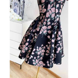 Đầm thiết kế KYE Nari dress, váy hoa tay bồng mùa hè