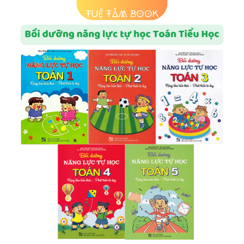 Sách - Bồi dưỡng năng lực tự học Toán 1 + 2 + 3 + 4 + 5 (Không đáp án)