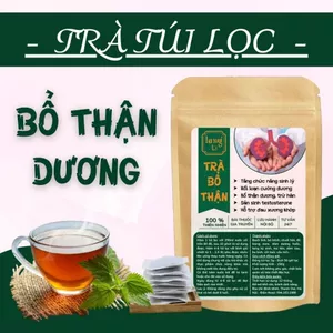 Trà Túi Lọc BổThậnTrángDương - Tang Ký Sinh, Chuối Hột, Ba kích ngọc cẩu - Túi 50 lọc