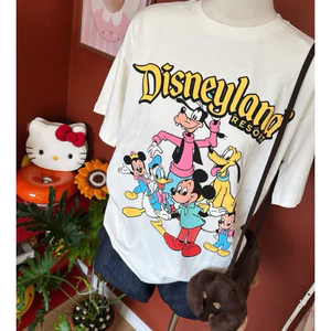 Áo Thun Hoạt Hình Disney Nhiều Nhân Vật Form Rộng Vải Cotton Dày Dặn