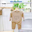 Set 3 Bộ Sơ Sinh Dài Tay Chui Đầu Hình Gấu Thun Lạnh Quần Vát mềm mịn cho bé size 3-13 kg TG-DL88 Đậu Đậu Store