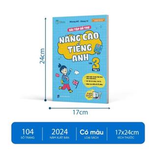 Sách - Tham khảo Lớp 3 - Combo Bài Tập Bổ Trợ Nâng Cao Tiếng Anh Lớp 3 (Tập 1+Tập 2) - Theo Chương Trình Mới Nhất