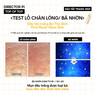 Dầu Tẩy Trang Làm Sạch Sâu Pore Reset Glass Skin Cleansing Oil BETHESKIN 150ml