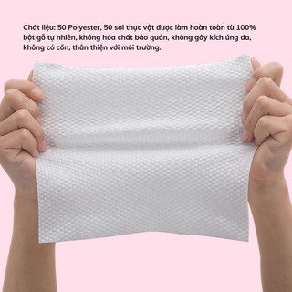 Viên Nén Rửa Mặt Hoạ Tiết Gấu Dâu - Khăn Giấy Nén Du Lịch Gấu Dâu Đa Năng