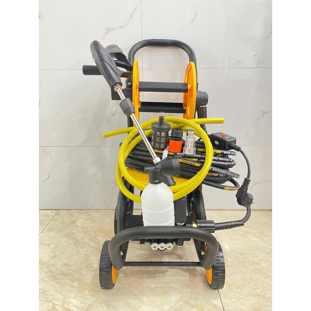 Máy Rửa Xe Bán Công Nghiệp CY3520 Chính Hãng Siêu Mạnh - Có Rulo Cuốn ...