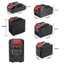 Bộ vỏ pin bulong MKT chuyên dụng 5-10-15-20-30 cell (không tem) DKS