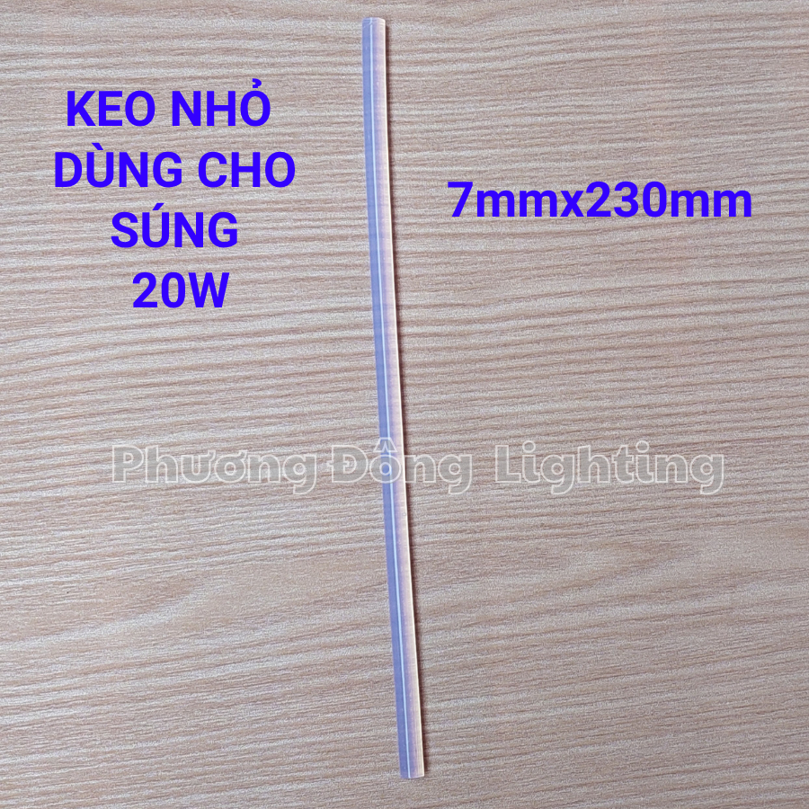 Combo 5 cây Keo nến silicon, keo cây silicon