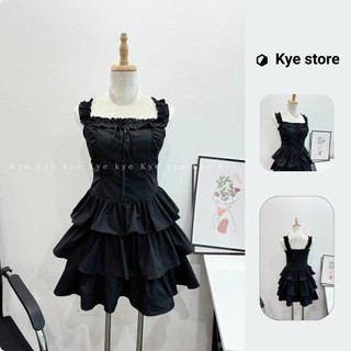 Đầm thiết kế Gomy dress trẻ trung màu đen